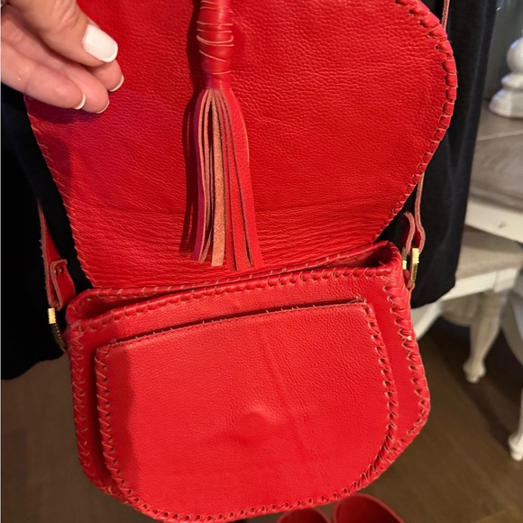 CLEOBELLA Vibrant Red Crossbody Bag - Picture 4 of 12